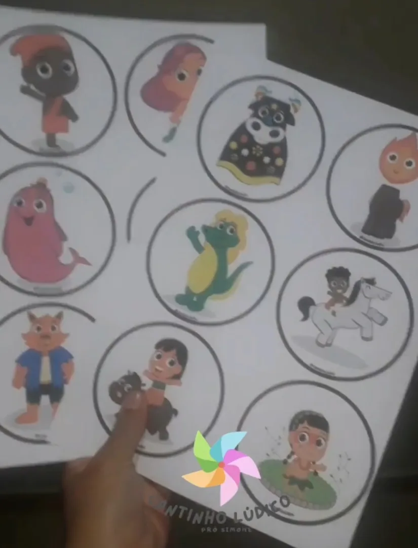 CARDS PERSONAGENS DO FOLCLORE  — imagem 2