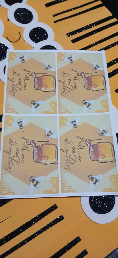 Cards 'Que seu dia seja doce' - Lembrancinhas -🍯  — imagem 5