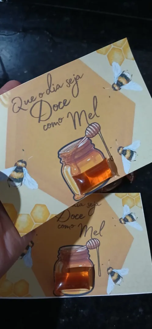 Cards 'Que seu dia seja doce' - Lembrancinhas -🍯  — imagem 6