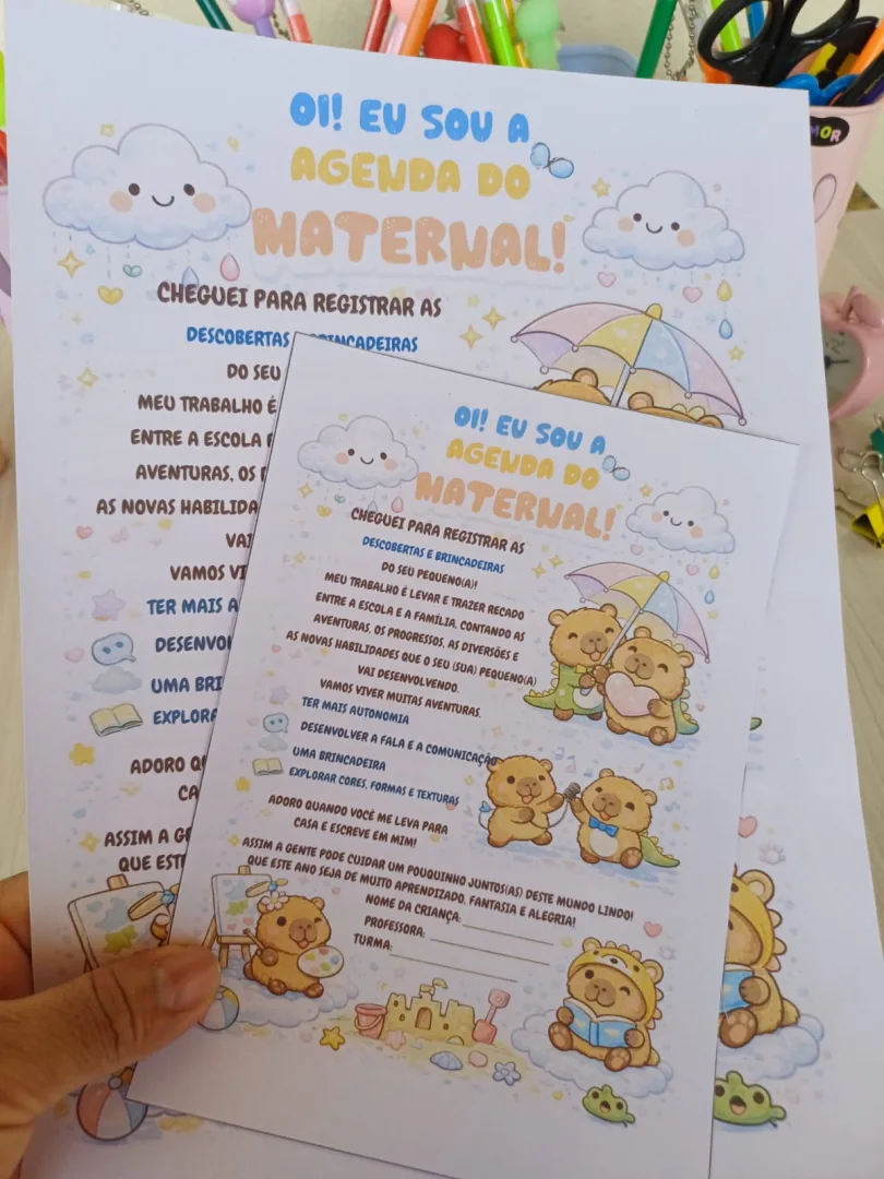 CARTA DE BOAS-VINDAS ÀS FAMÍLIAS PARA BERÇÁRIO — imagem 3