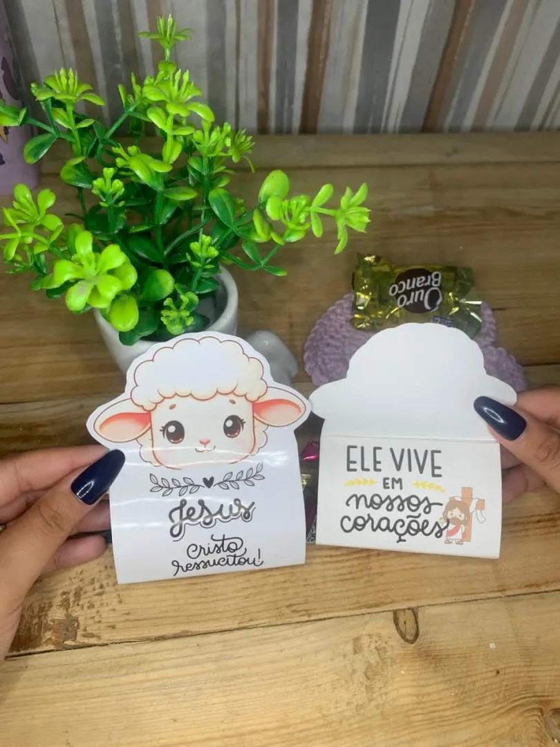 Cartão Cristã Páscoa — Pronto para Imprimir — imagem 3