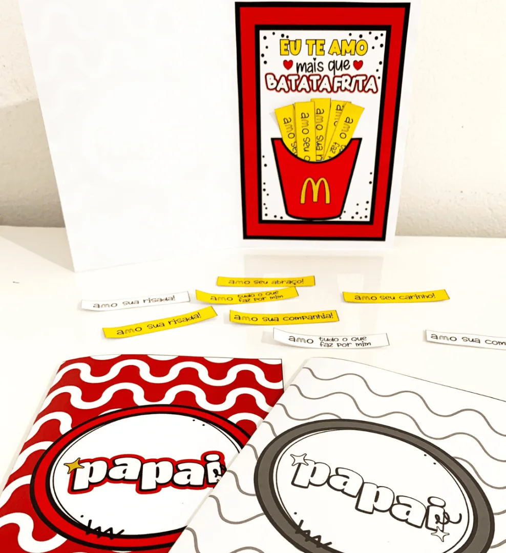 Cartão Dia dos Pais: Batata Frita — imagem 6