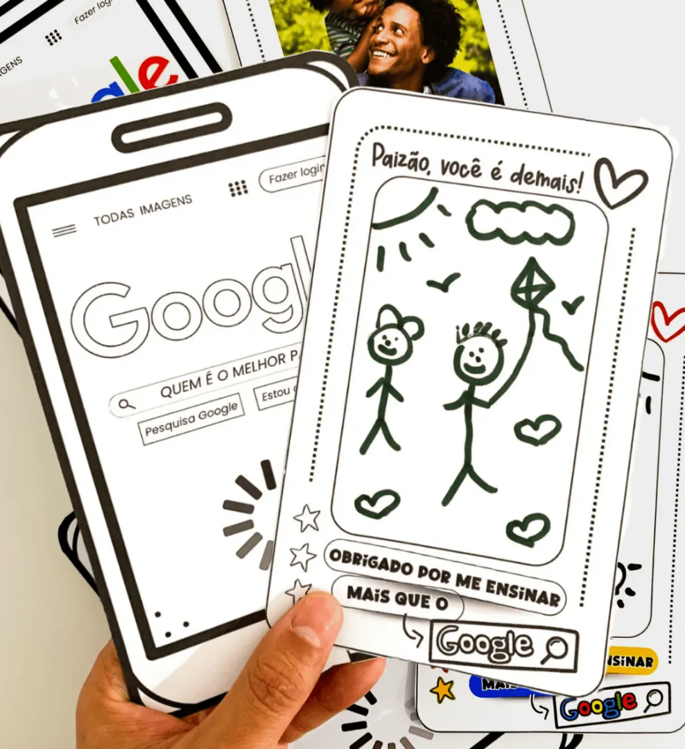 Cartão Dia dos Pais: Google — imagem 2