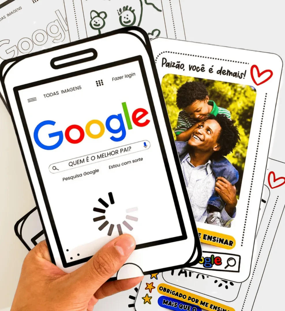 Cartão Dia dos Pais: Google — imagem 3