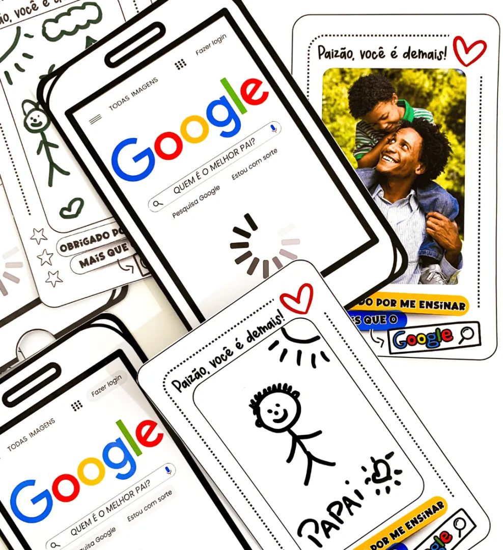Cartão Dia dos Pais: Google — imagem 4