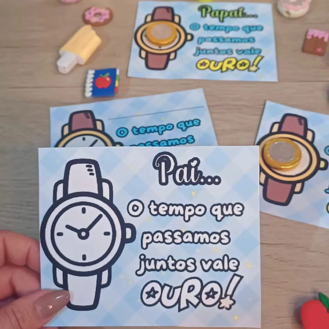 CARTÃO DIA DOS PAIS - LEMBRANCINHA — imagem 2