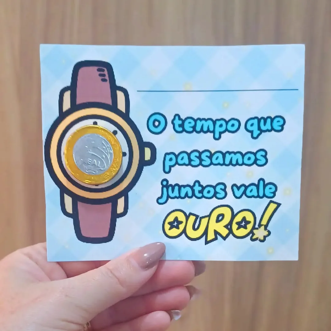 CARTÃO DIA DOS PAIS - LEMBRANCINHA — imagem 3