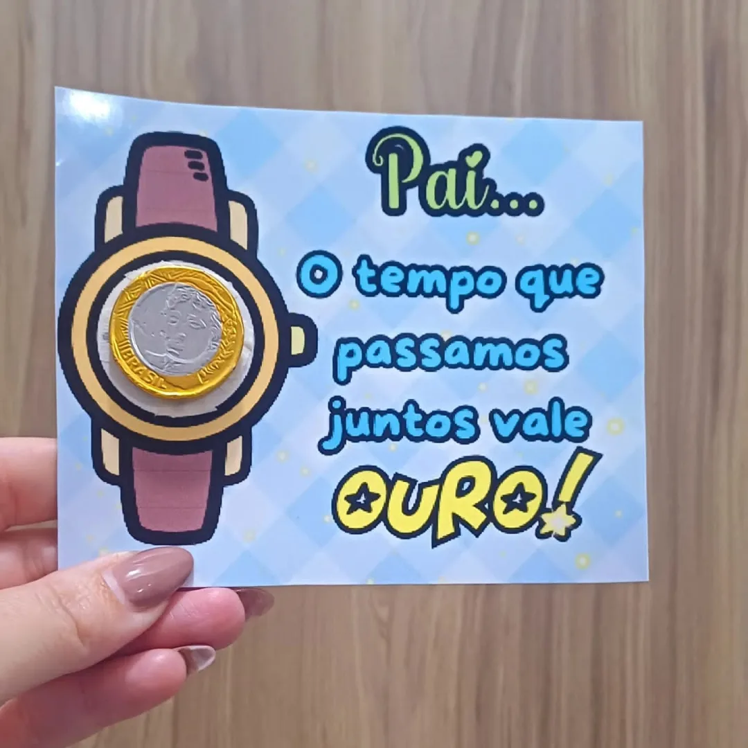 CARTÃO DIA DOS PAIS - LEMBRANCINHA — imagem 4