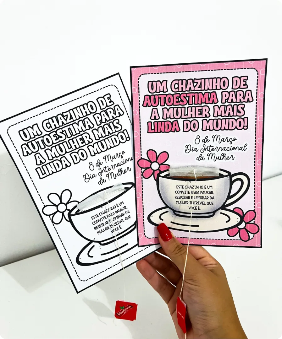 CARTÃO DIA INTERNACIONAL DA MULHER — imagem 3