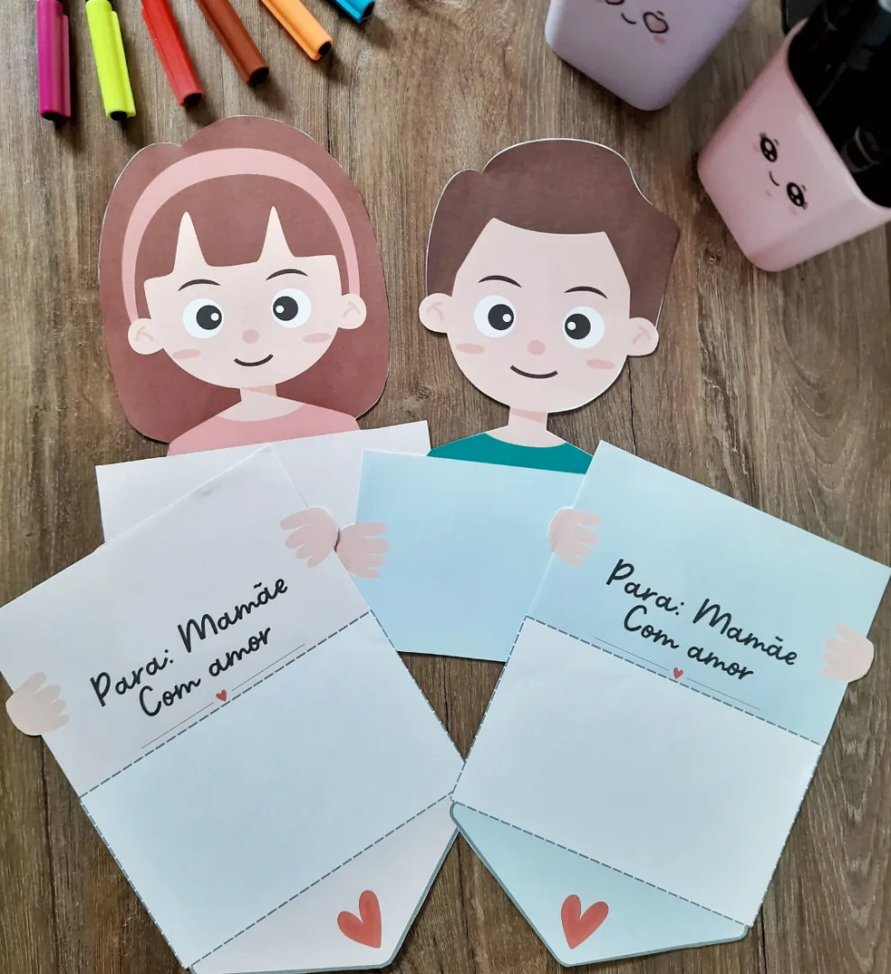 Cartão Envelope - Dia das Mães — imagem 2