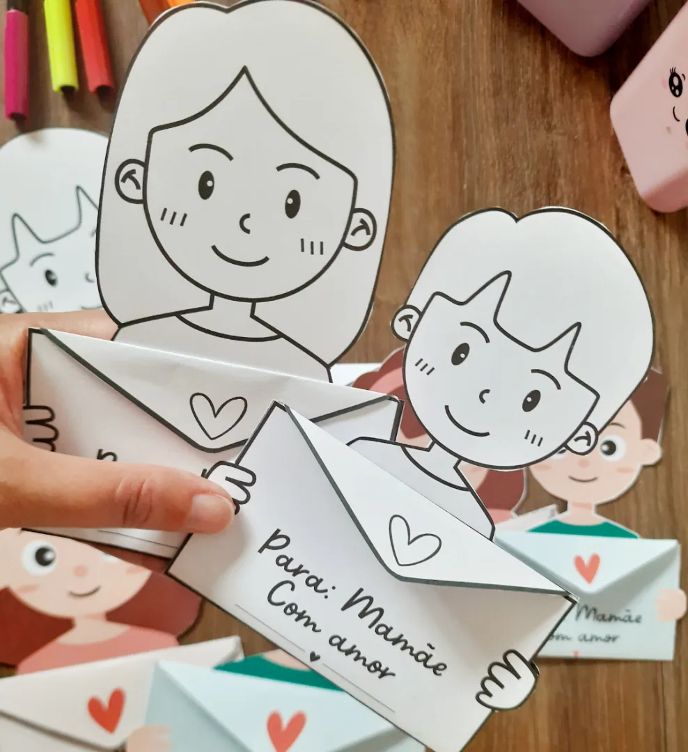 Cartão Envelope - Dia das Mães — imagem 3