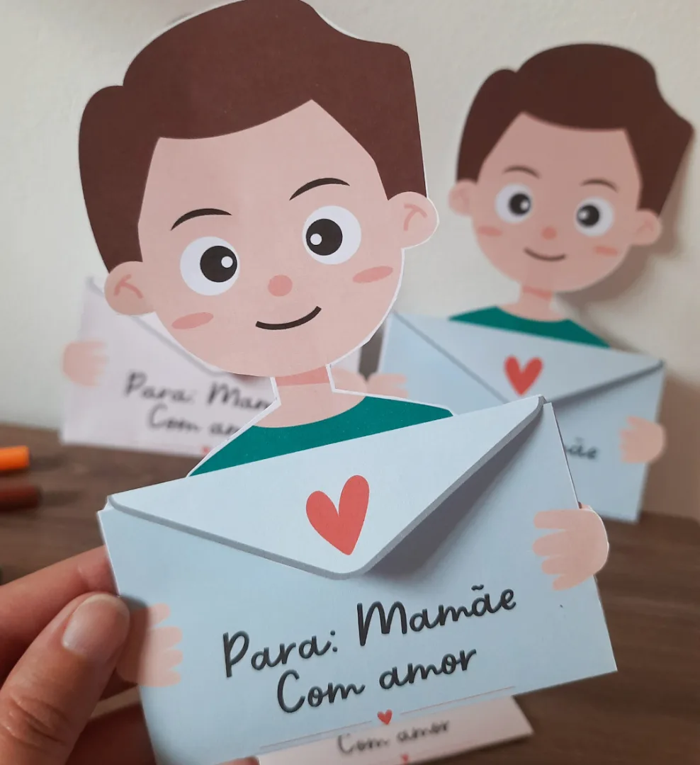 Cartão Envelope - Dia das Mães — imagem 4