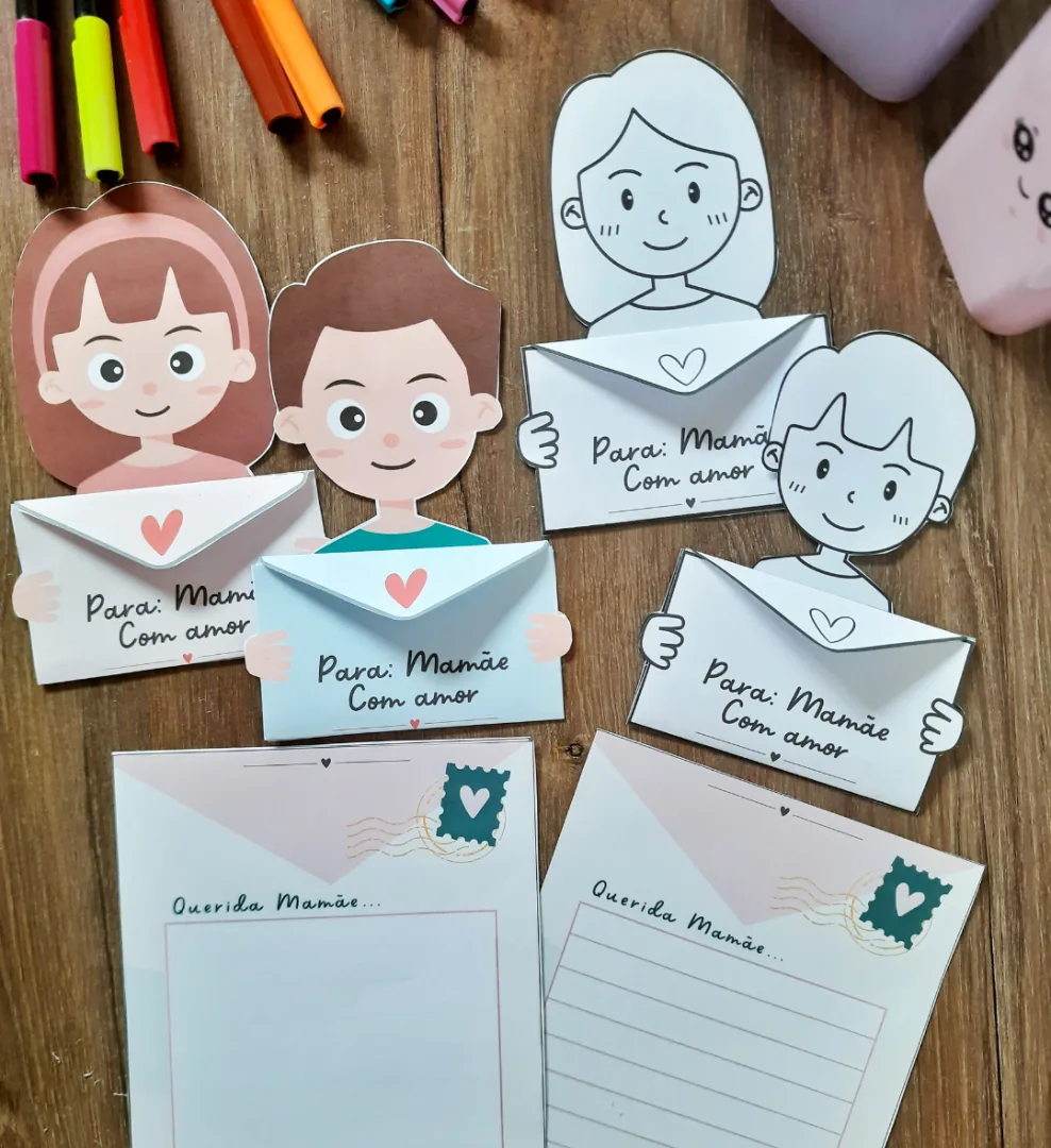 Cartão Envelope - Dia das Mães — imagem 5