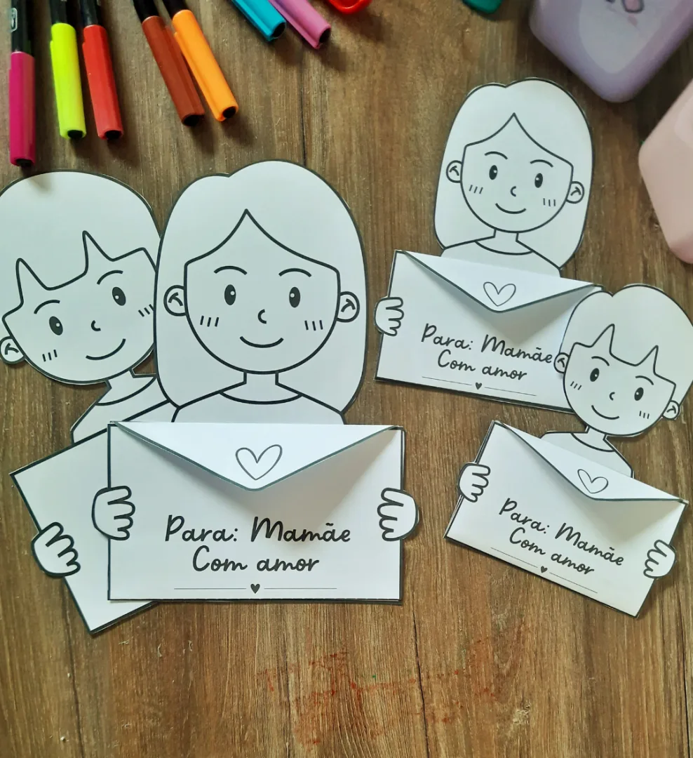Cartão Envelope - Dia das Mães — imagem 6