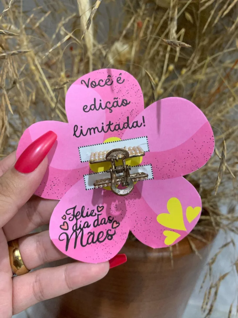 Cartão Presilha Dia das Mães — Pronto para Imprimir — imagem 3