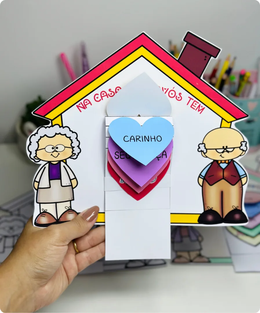 CARTÃOZINHO “NA CASA DOS AVÓS TEM" — imagem 3