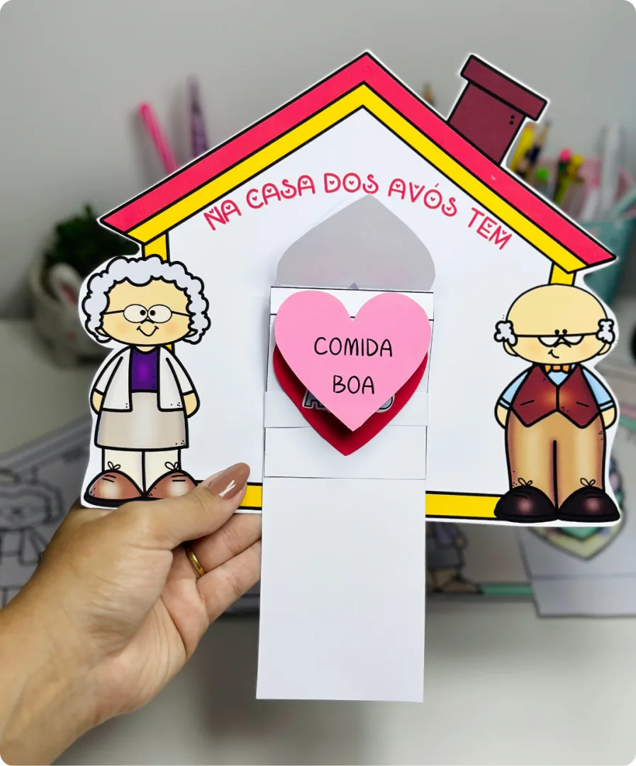 CARTÃOZINHO “NA CASA DOS AVÓS TEM" — imagem 6
