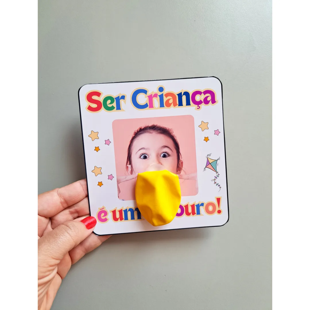 Cartãozinho “Ser Criança é um Estouro!” - PDF — imagem 2