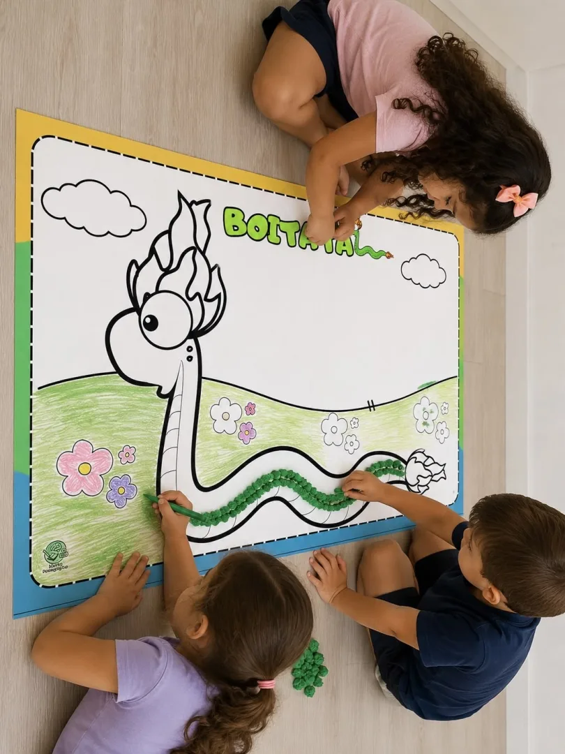 Cartaz atividade em grupo boitatá  — imagem 2