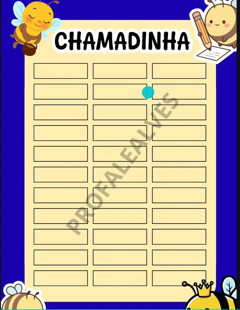 Cartaz Chamadinha -  PDF — imagem 2
