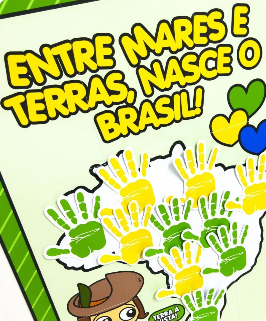CARTAZ COLABORATIVO DESCOBRIMENTO DO BRASIL - PARA IMPRIMIR — imagem 2