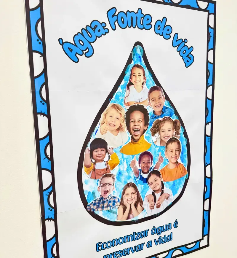 Cartaz Colaborativo Dia da Água — imagem 2