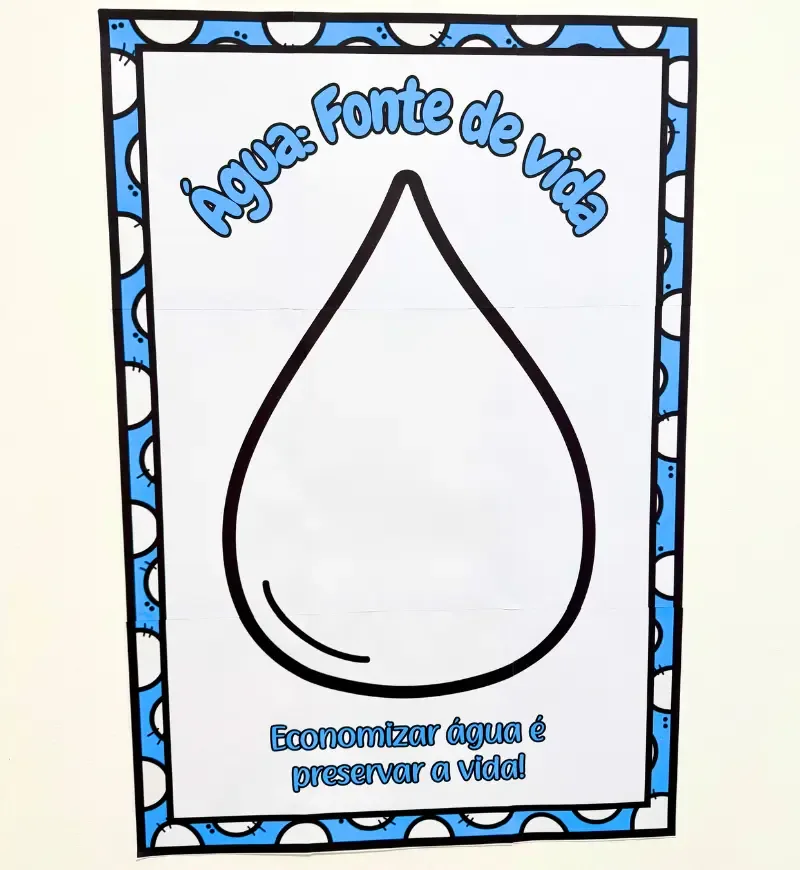 Cartaz Colaborativo Dia da Água — imagem 3