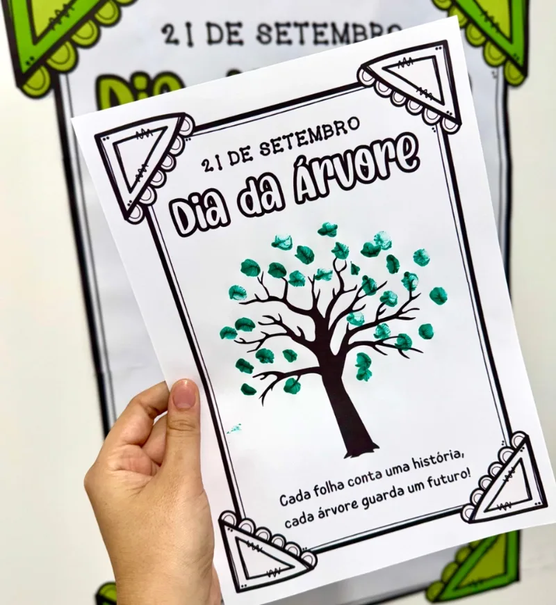 Cartaz Colaborativo - Dia da Árvore — imagem 4