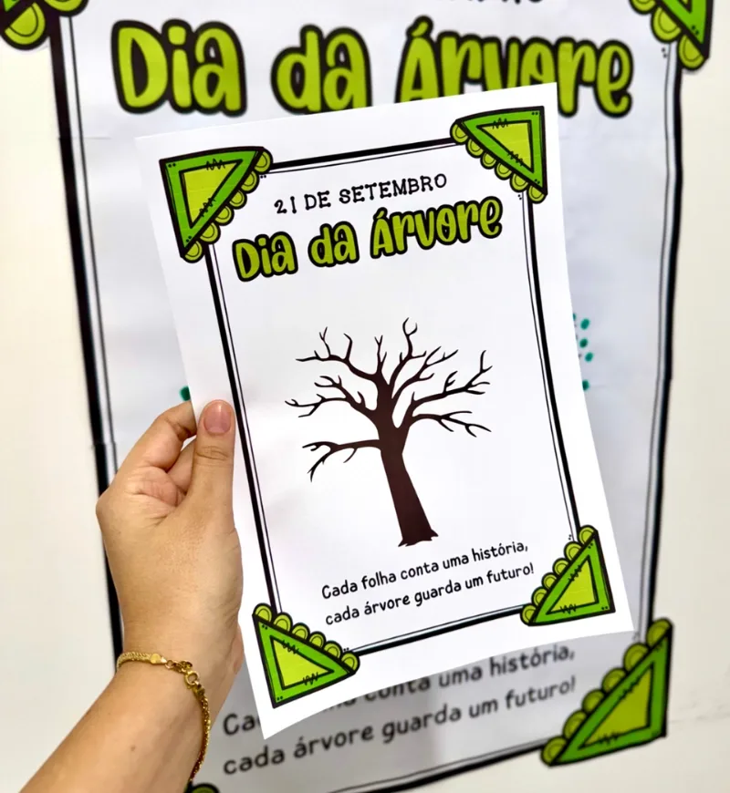 Cartaz Colaborativo - Dia da Árvore — imagem 5