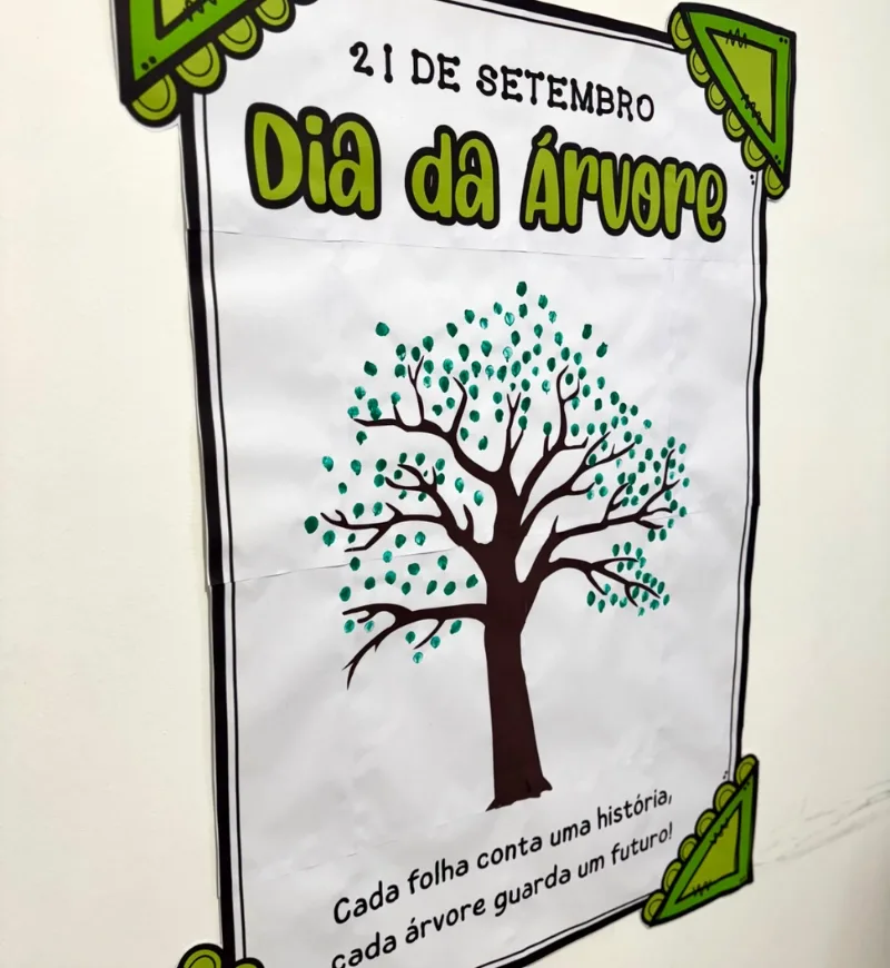 Cartaz Colaborativo - Dia da Árvore — imagem 6