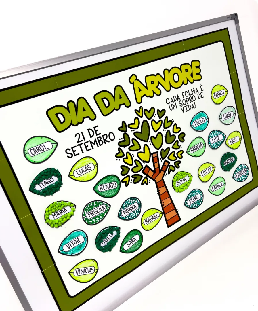Cartaz Colaborativo Dia da Árvore - Educação Infantil PDF — imagem 4