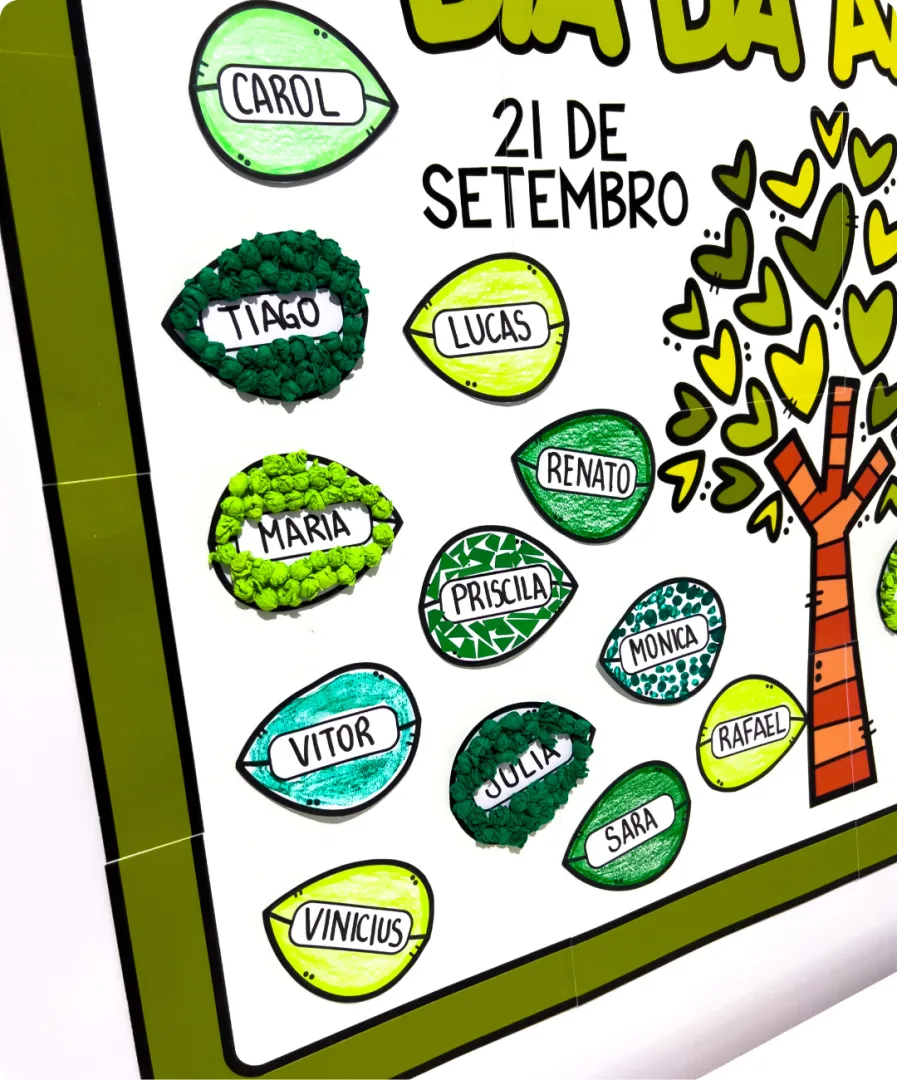 Cartaz Colaborativo Dia da Árvore - Educação Infantil (PDF para Imprimir ) — imagem 4