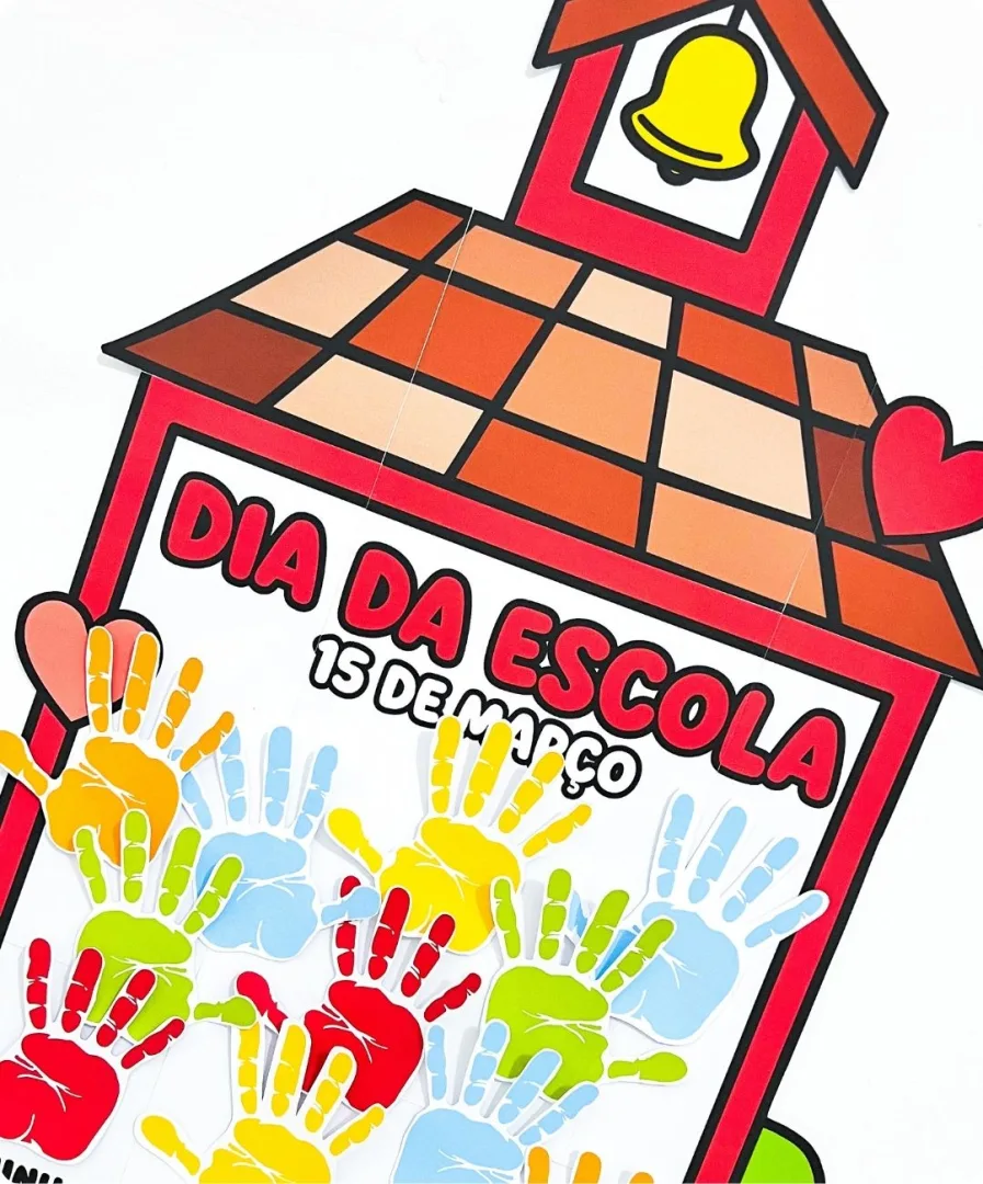 CARTAZ COLABORATIVO DIA DA ESCOLA — imagem 2