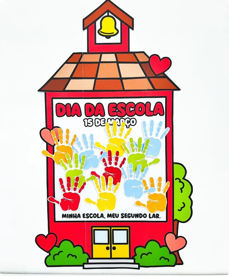 CARTAZ COLABORATIVO DIA DA ESCOLA — imagem 6