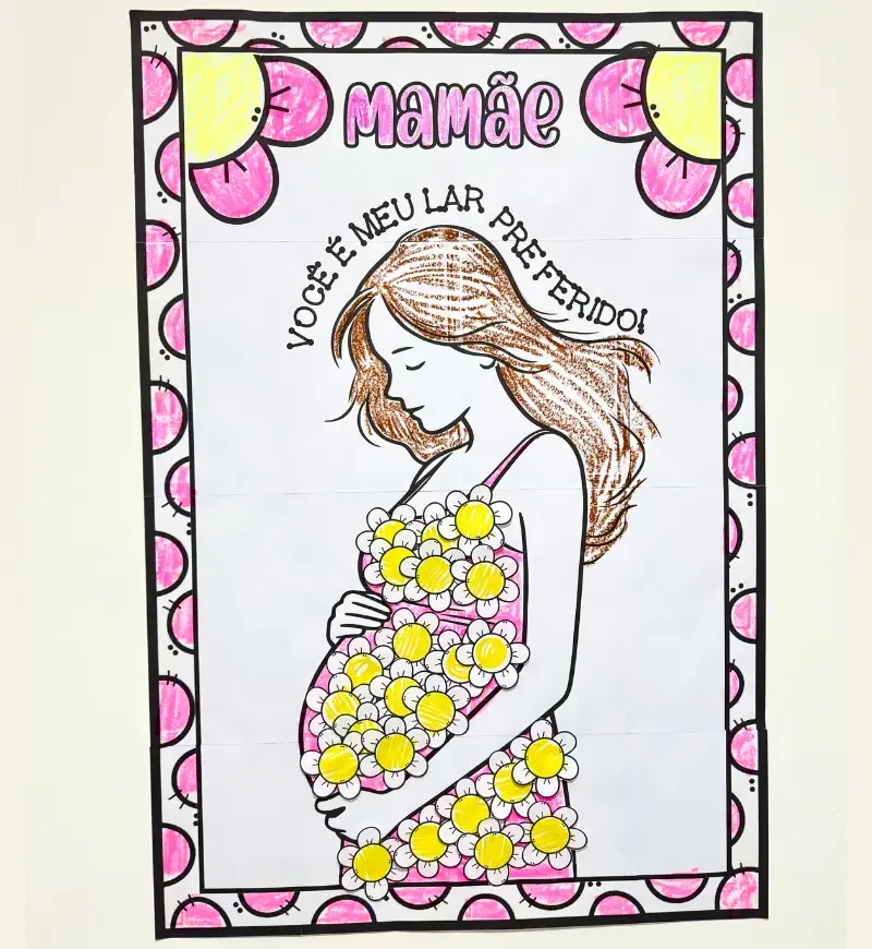Cartaz Colaborativo Dia das Mães — imagem 2