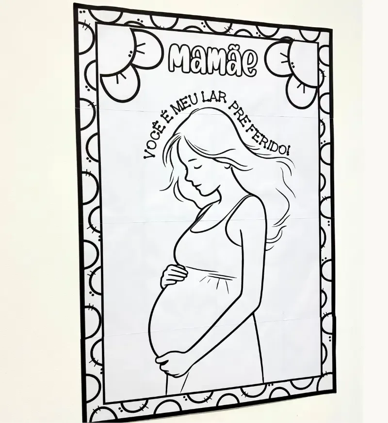 Cartaz Colaborativo Dia das Mães — imagem 7
