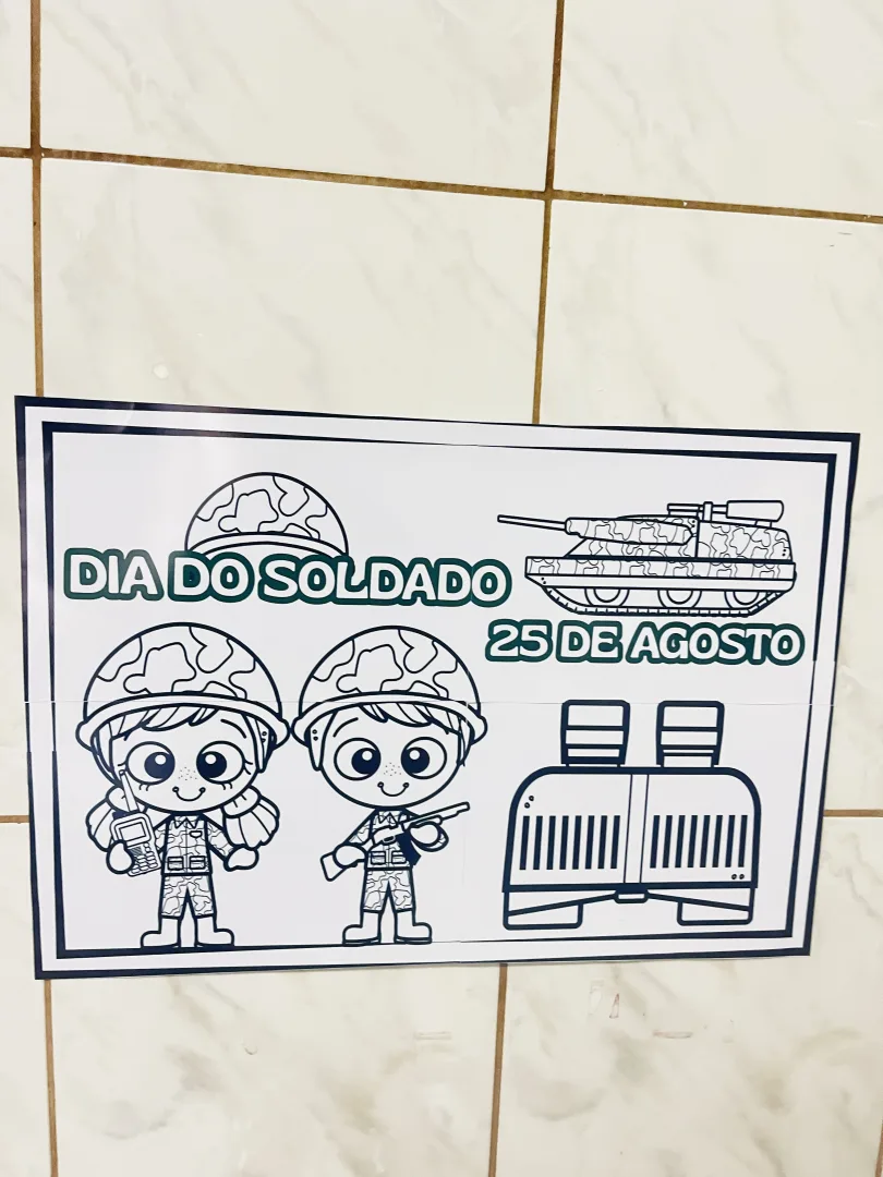 Cartaz Colaborativo Dia do Soldado — imagem 5