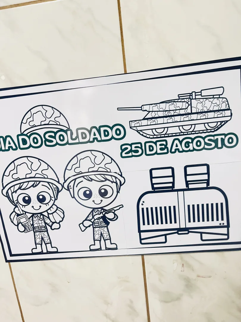 Cartaz Colaborativo Dia do Soldado — imagem 2