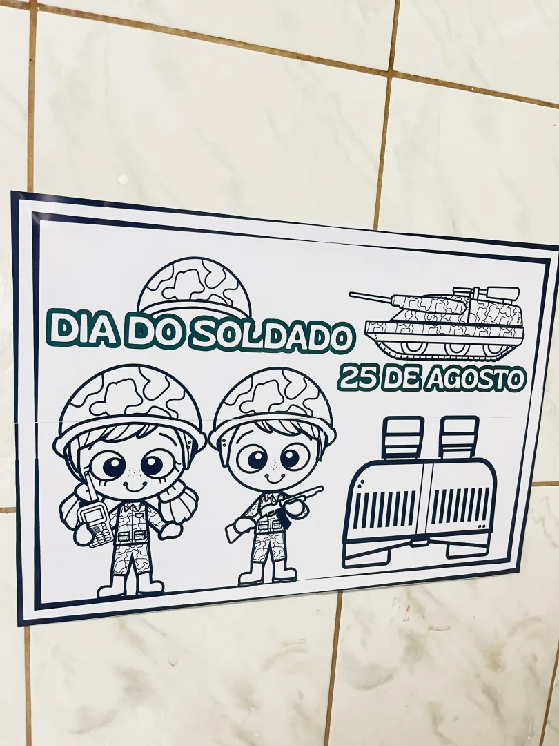 Cartaz Colaborativo Dia do Soldado — imagem 4