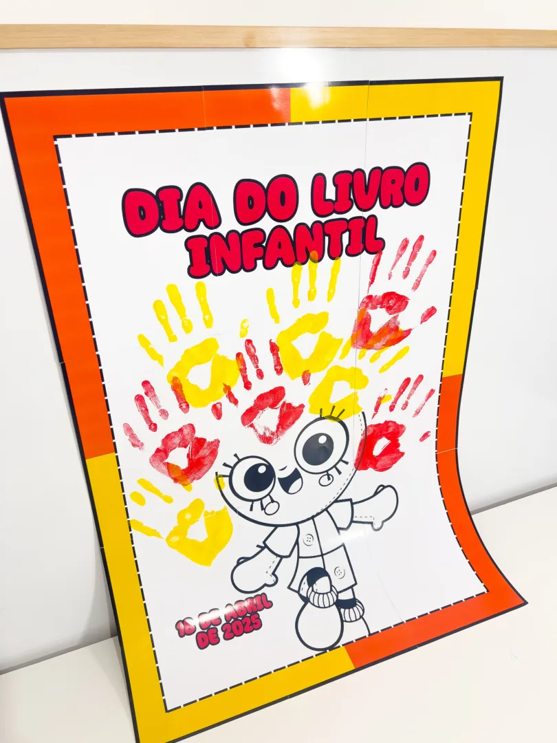 CARTAZ COLABORATIVO EMÍLIA - Dia do Livro Infantil — imagem 5
