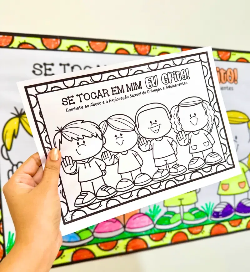 Cartaz Colaborativo Maio Laranja — imagem 6
