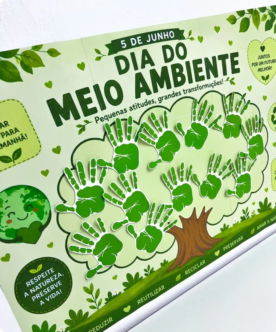 CARTAZ COLABORATIVO MEIO AMBIENTE: ALINHADO À BNCC — imagem 3