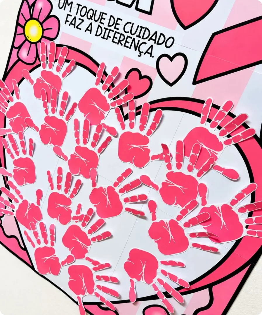 Cartaz Colaborativo Outubro Rosa em PDF — imagem 2