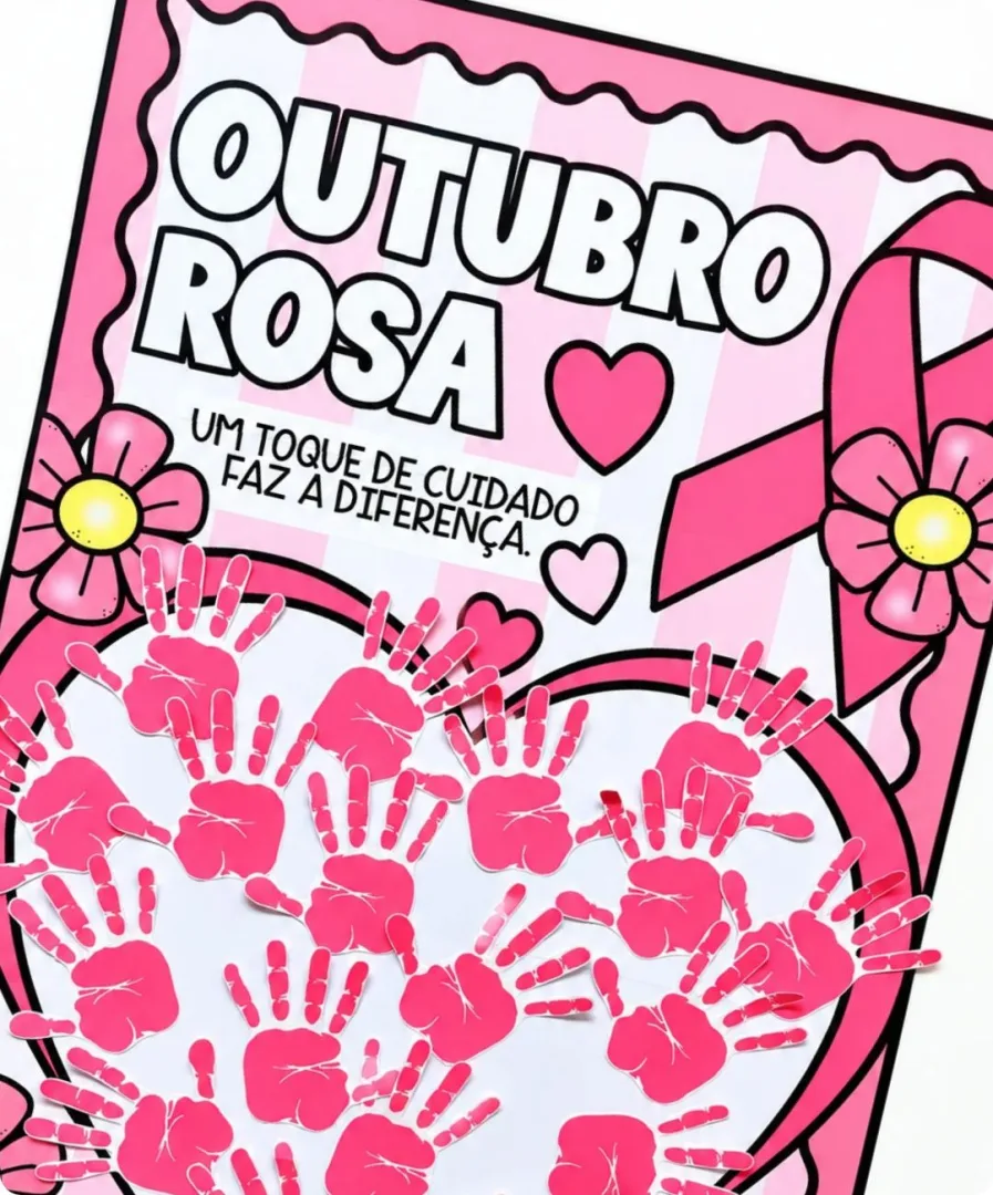 Cartaz Colaborativo Outubro Rosa em PDF — imagem 3