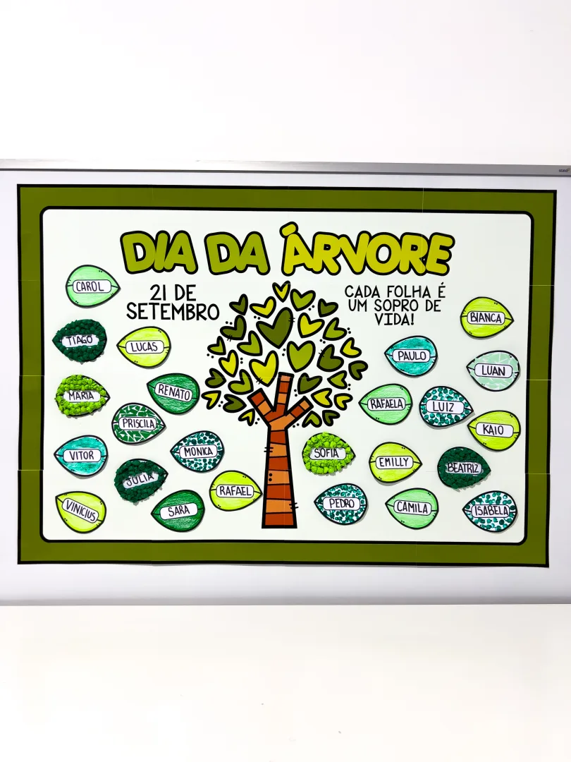  Cartaz colaborativo para o Dia da Árvore — imagem 3
