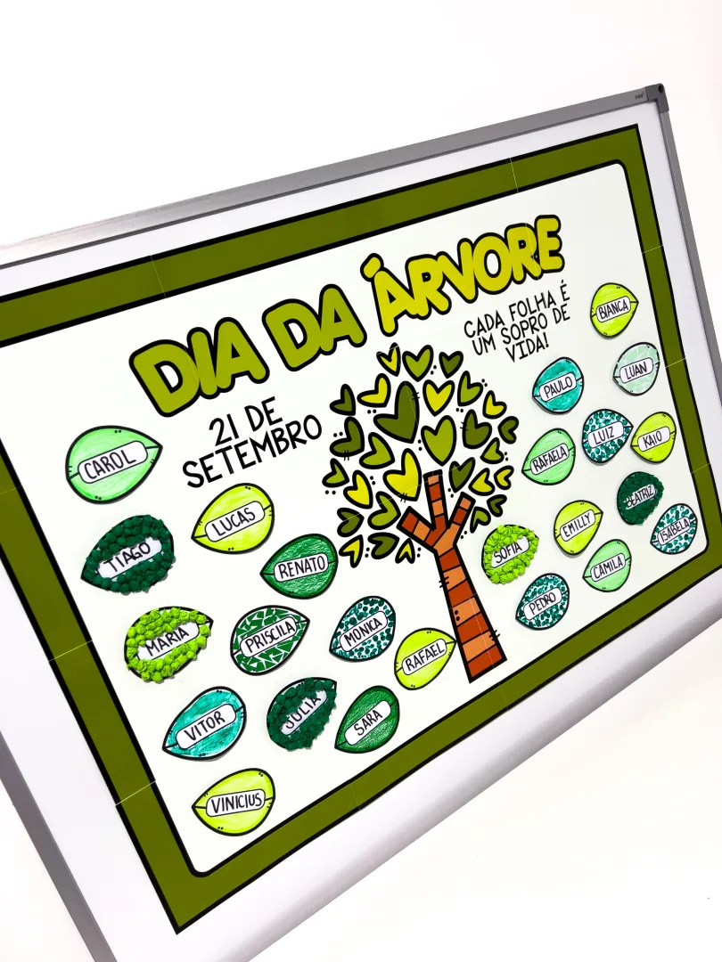  Cartaz colaborativo para o Dia da Árvore — imagem 4