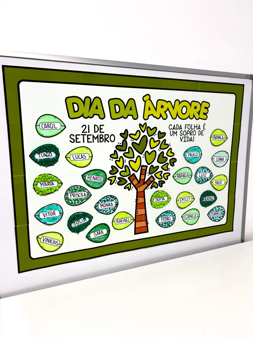  Cartaz colaborativo para o Dia da Árvore — imagem 5