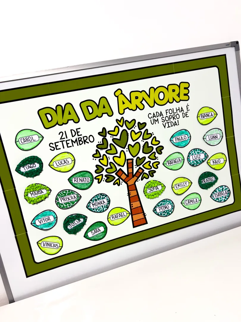  Cartaz colaborativo para o Dia da Árvore — imagem 6
