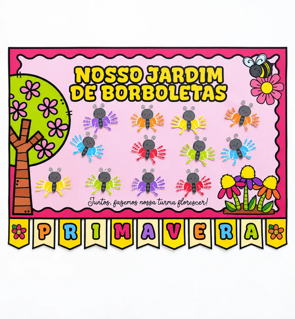 Cartaz Colaborativo Primavera — imagem 3