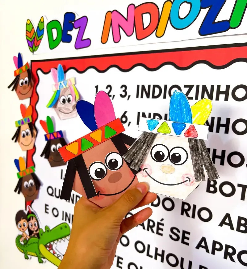 Cartaz Coletivo Dez Indiozinhos — imagem 4
